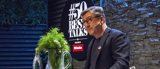 Joan Roca at the launch of Chefs for Change