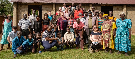 Fish farmers group in Kisumu