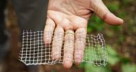 Wire mesh to dry coffee beans