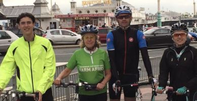 Previous cycling challenges