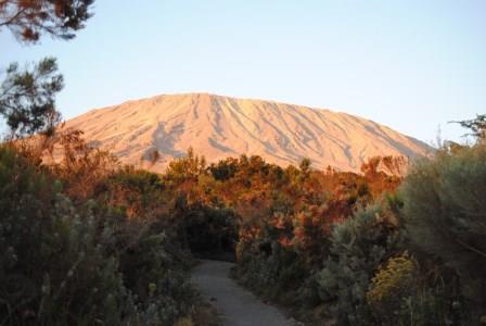 Beautiful views from the mountain side