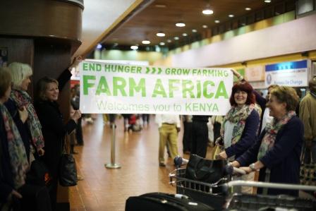 KARIBU!! A typically warm Kenyan welcome from the Farm Africa team in Nairobi.