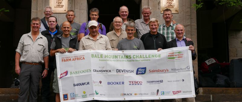 At the British Ambassador's residence in Addis Ababa