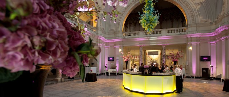 The Dome at the Victoria and Albert Museum, where the Food for Good Ball was held. Copyright V&A images