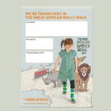 Welly walk event poster