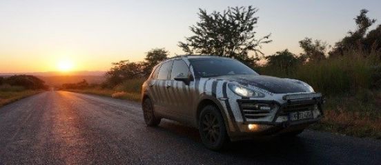 A new world record has been set driving from  Norway to South Africa in aid of Farm Africa