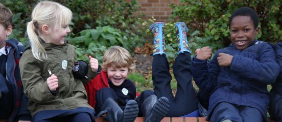 UK schools get their wellies on for Africa-themed welly walk