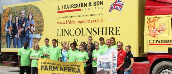 Major UK egg supplier aims to crack Kilimanjaro in charity climb