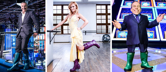 Celebrity supporters kick off Give Hunger the Boot at Work