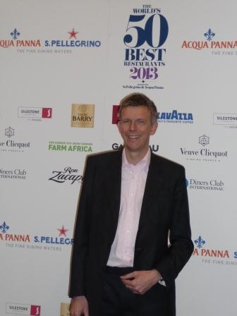 Farm Africa's Chief Executive at the World's 50 Best Restaurant Awards 2013