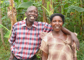 Livingston and his wife