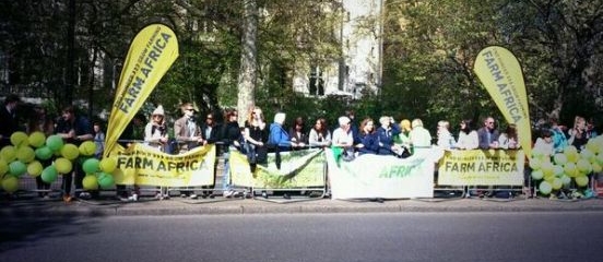 Magical atmosphere for Farm Africa runners at London Marathon 