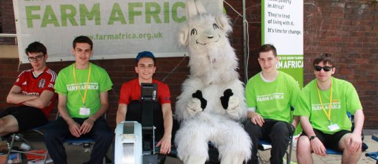 Sixth form boys row for two days straight to raise money for Africa's farmers