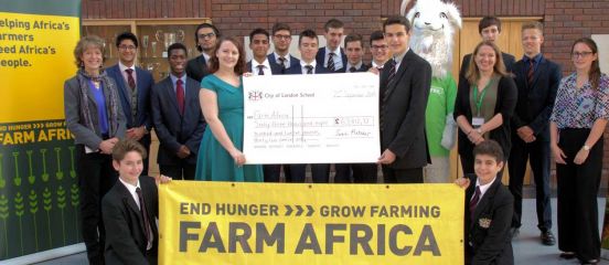 School raises a record &pound;63,000 for Farm Africa