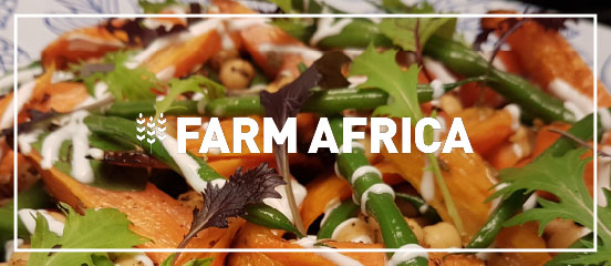 Award-winning chef dedicates recipe to Farm Africa's Growing Futures project