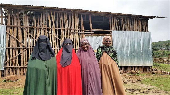 The new flour mill in Bale, Ethiopia. 
