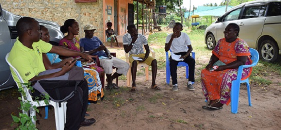 Ngerenya Youth Group meeting