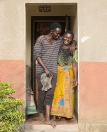 Farm Africa - Female farmer Frida and her son from FoodTrade