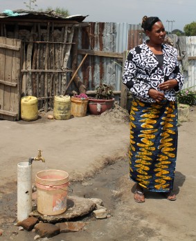 Theresia in Tanzania