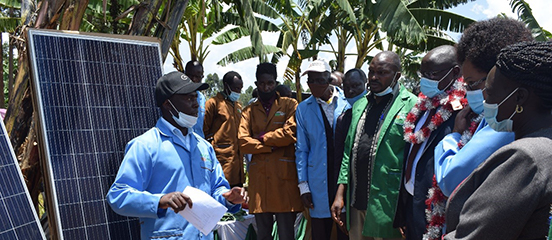 Farm Africa kicks off construction of a vegetable pack house in Trans Nzoia County 